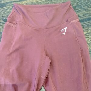 Gymshark Dreamy Maroon High Rise Leggings 💕